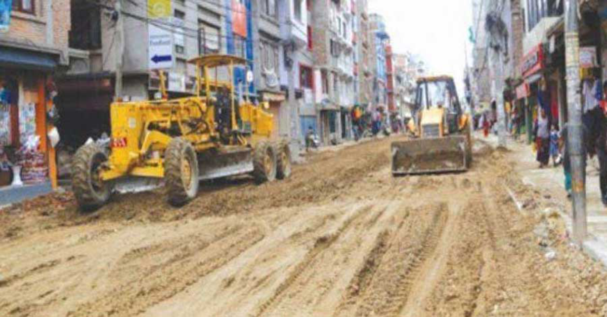 जोरपाटी–सुन्दरीजल सडक विस्तारको काम अन्तिम चरणमा
